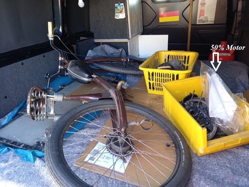 Vorster Zweiradschmiede V 2 VorsterZweiradschmiede  V2 Glatzlef Donnerwerk DieFallensteller www.DieFallensteller.de Die Fallensteller vBBildideen Puch Maxi N S Mofa Moped